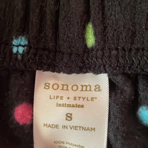 Sonoma Polka Dot Pajama Pants Size S - Picture 2 of 2